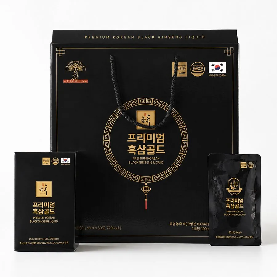 Geumheuk Premium Black Ginseng Gold — GEUMHEUK ginseng product
