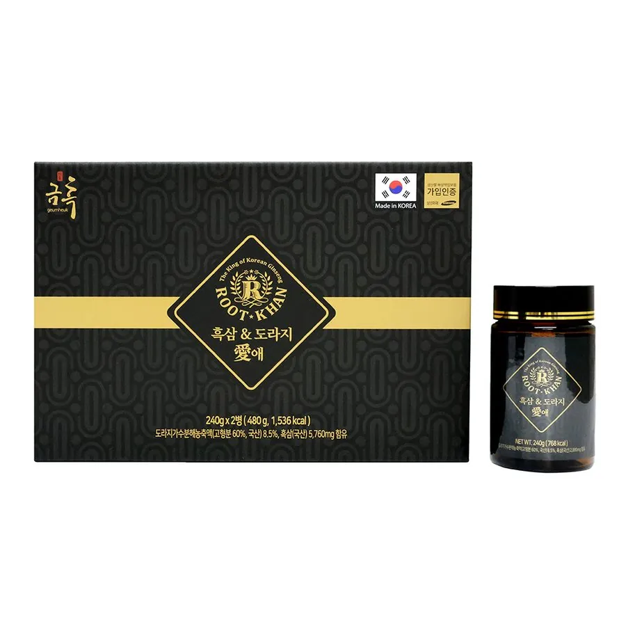 Black Ginseng & Bellflower — GEUMHEUK ginseng product
