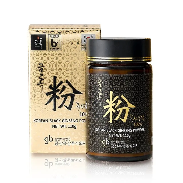 Black Ginseng Powder 110 g — GEUMHEUK ginseng product
