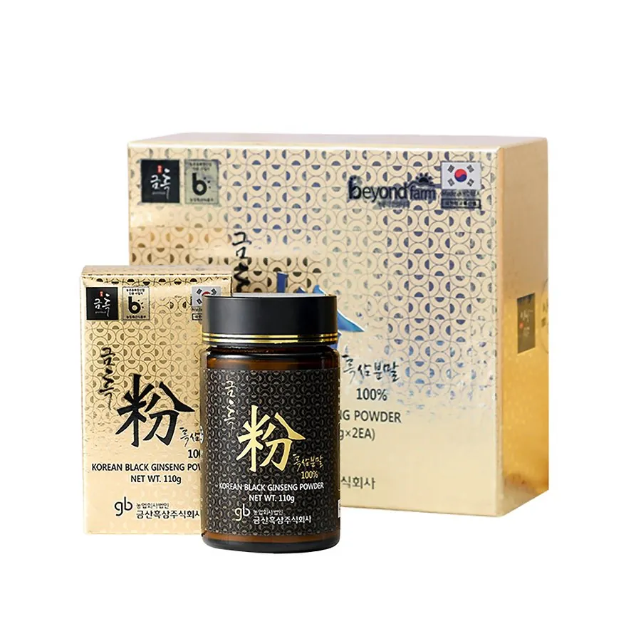 Black Ginseng Powder 220 g — GEUMHEUK ginseng product