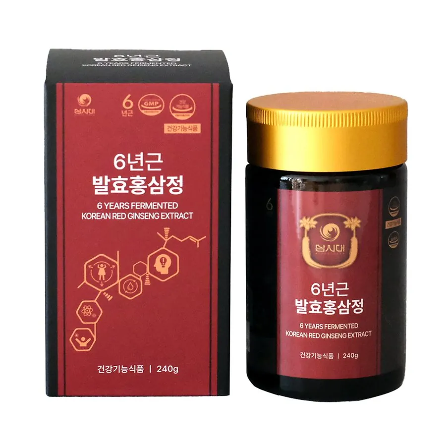 Samsidae 6-Year Fermented Red Ginseng Extract 240 g — GEUMHEUK ginseng product