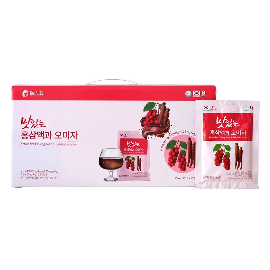 Red Ginseng & Omija Liquid — GEUMHEUK ginseng product