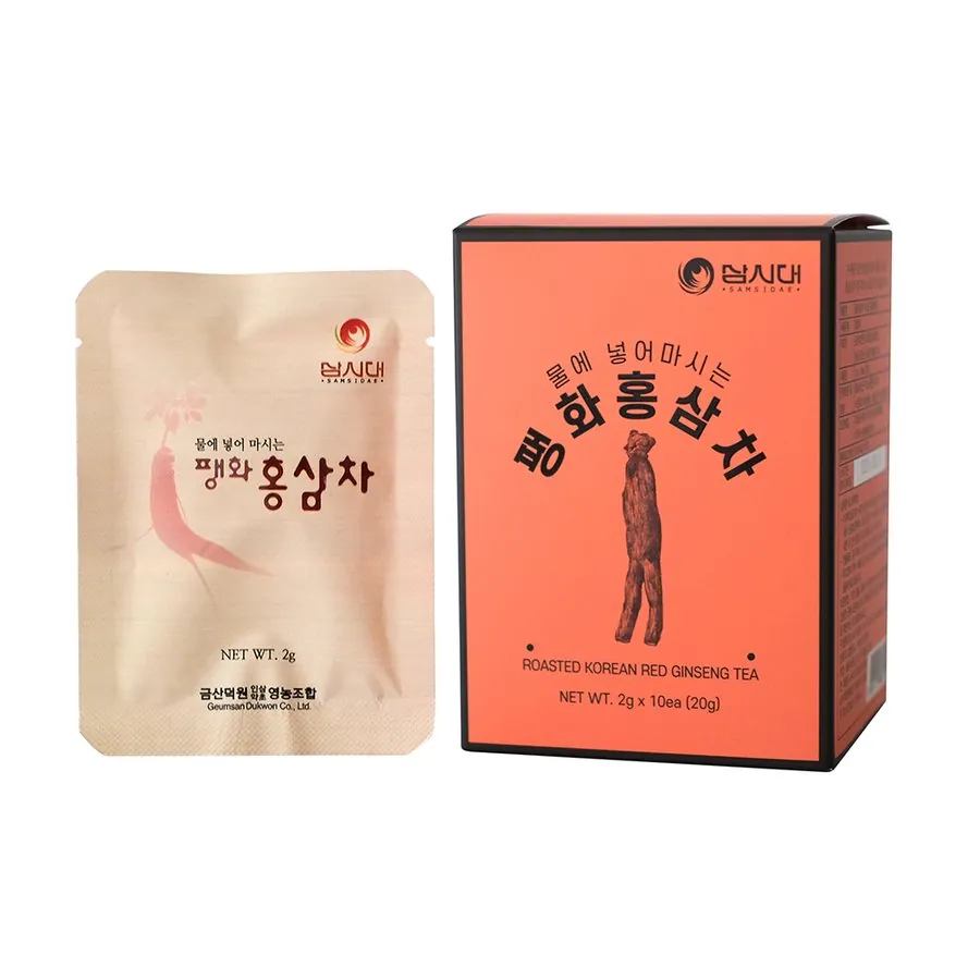 Samsidae Puffed Red Ginseng Tea — GEUMHEUK ginseng product