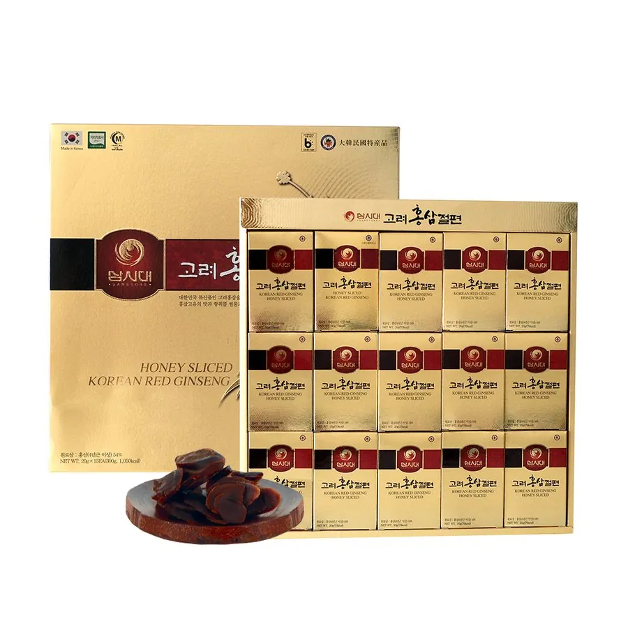 Sliced Korean Red Ginseng 300 g — GEUMHEUK ginseng product
