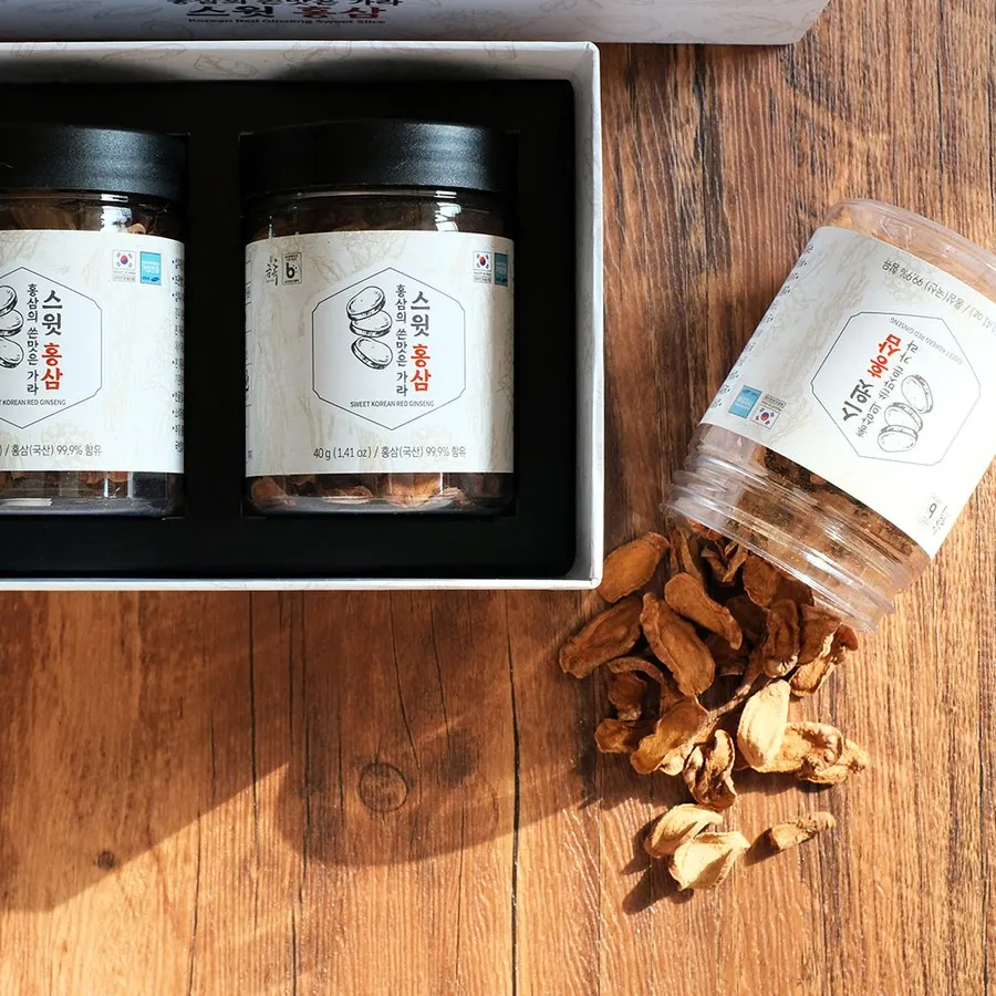 Sweet Red Ginseng Chips (sugar-free) — GEUMHEUK ginseng product