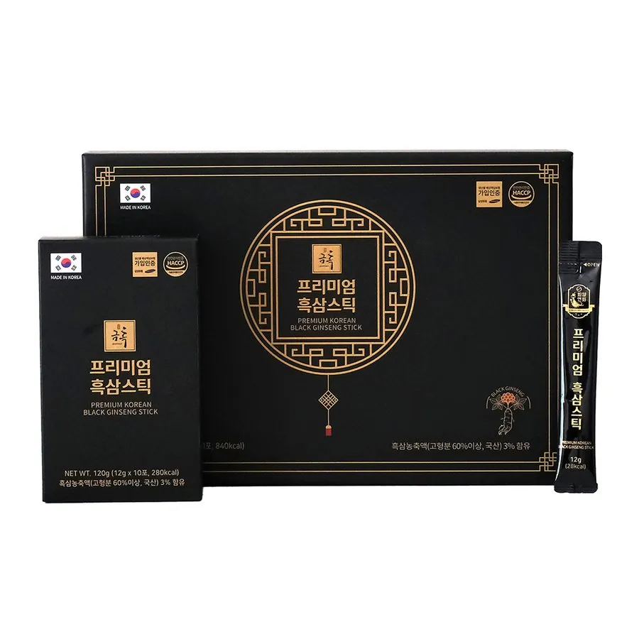 Premium Black Ginseng Sticks — GEUMHEUK ginseng product
